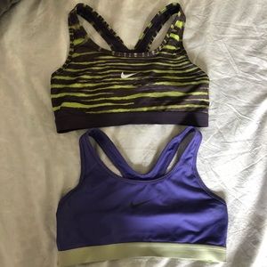 2 Nike Pro Sports Bras